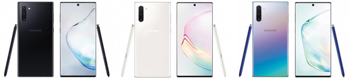 [หลุด] Samsung Galaxy Note 10 จะมาทั้งหมด 3 สีด้วยกัน - iReview.in.th